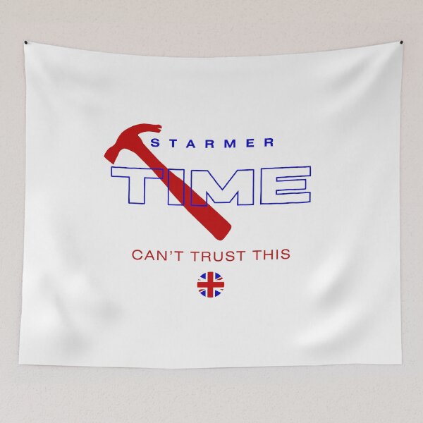 Item preview, Funny Political UK Election Hammer Time Design designed and sold by YogaZesty.