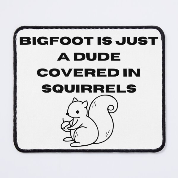 Item preview, Pigfoot is just a dude covered in squirrels designed and sold by Designsplendor.