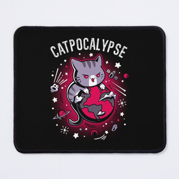 Item preview, Total Catpocalypse - Cute Evil Cat designed and sold by Snouleaf.