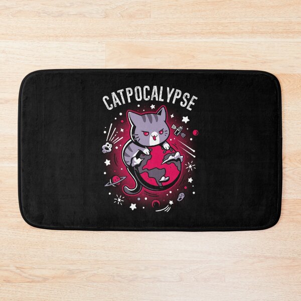 Item preview, Total Catpocalypse - Cute Evil Cat designed and sold by Snouleaf.