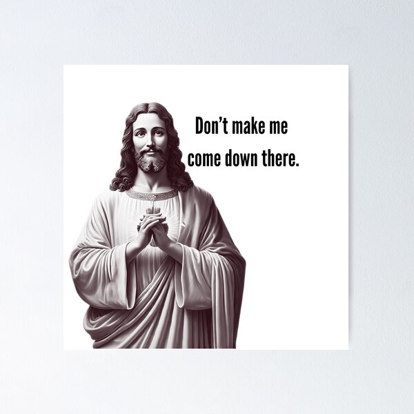 Item preview, Don't make me come down there. designed and sold by Christopher Bradley.