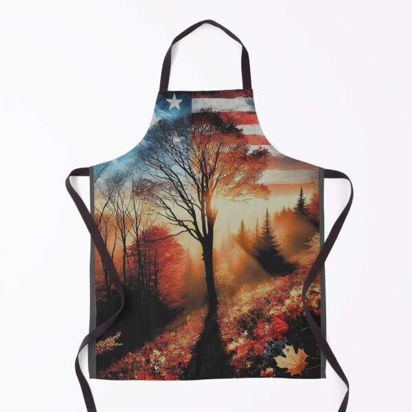 Item preview, Autumn Forest: Fall Colors & Patriotic Mist designed and sold by ValorVerse.