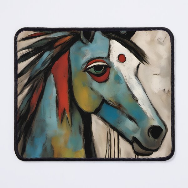 Item preview, Surreal portrait of a horse  designed and sold by Ilikeiwantilove.