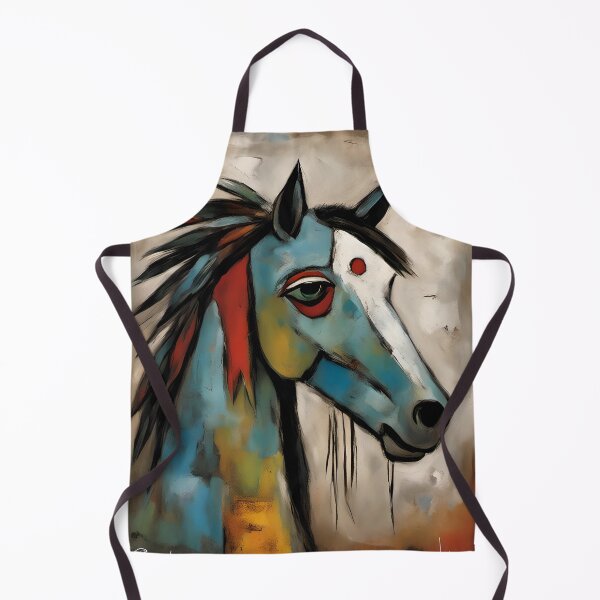 Item preview, Surreal portrait of a horse  designed and sold by Ilikeiwantilove.