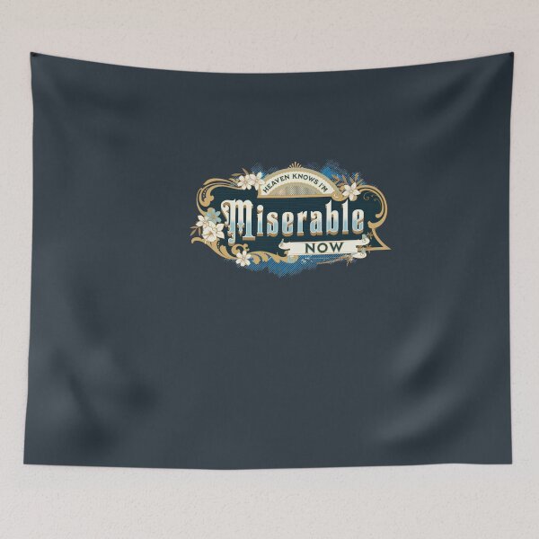 Item preview, Heaven Knows I'm Miserable Now - The Smiths lyrics designed and sold by Ximoc.