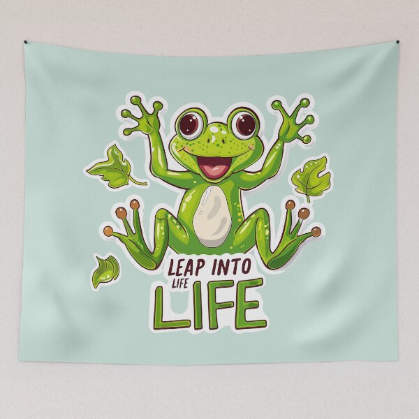 Item preview, Leap Into Life designed and sold by PawPrintStyles.
