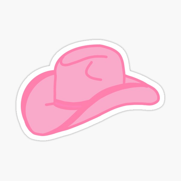 Artikel-Vorschau von Süßer und trendiger Cowboyhut in Rosa, designt und verkauft von xoxodesignsxoxo.