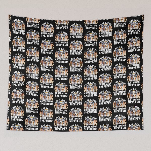Item preview, Love Laugh Australian Shepherd designed and sold by TheAnimalZ00.