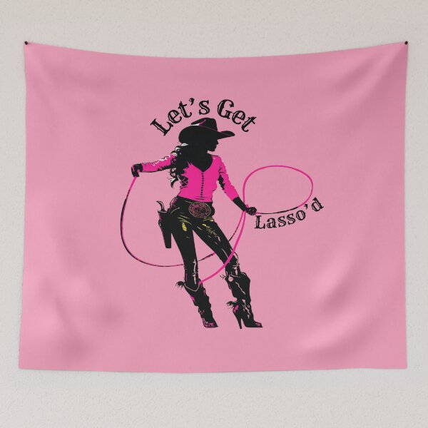 Item preview, Let's Get Lasso'd: One Last Rodeo Bachelorette Party Shirts And Decor designed and sold by Hlvargo.