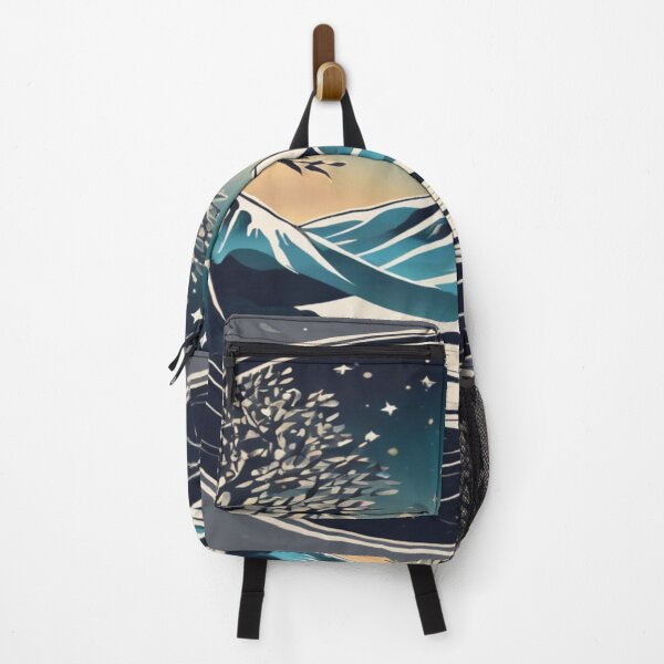 Item preview, Night Panorama with Mountain View designed and sold by merve02shop.