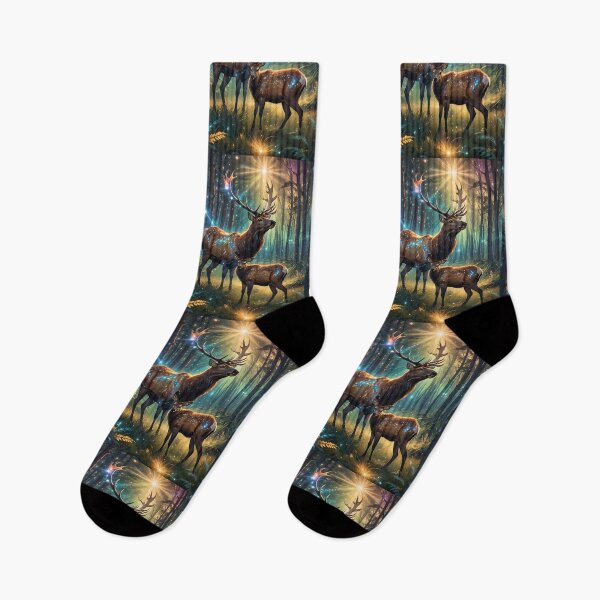 Item preview, Midnight Magical Elk designed and sold by Patricia Howitt.