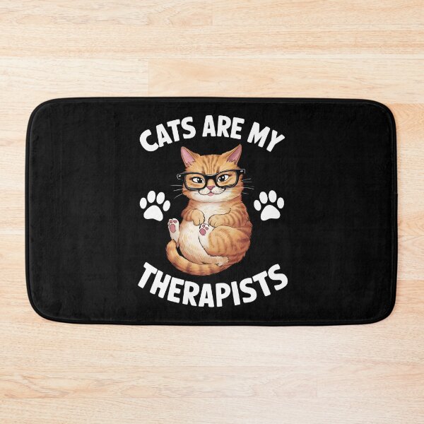 Item preview, Cats Are My Therapists designed and sold by VerdePlantTees.