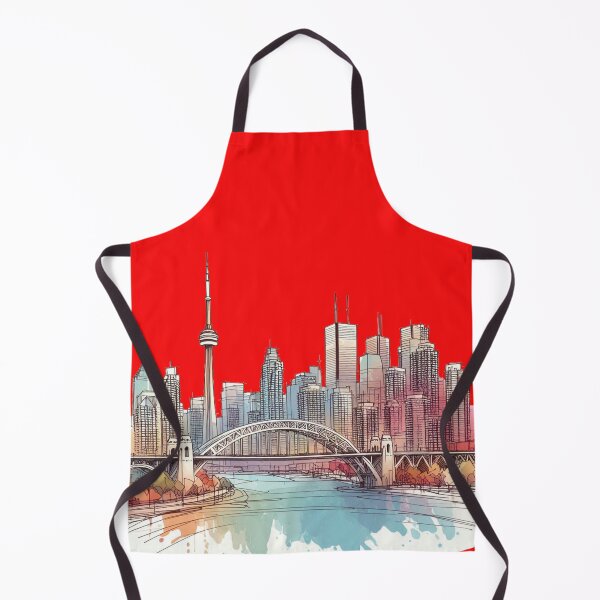Item preview, Toronto Downtown 3D Sketch Art , designed and sold by PaintMeWorld.