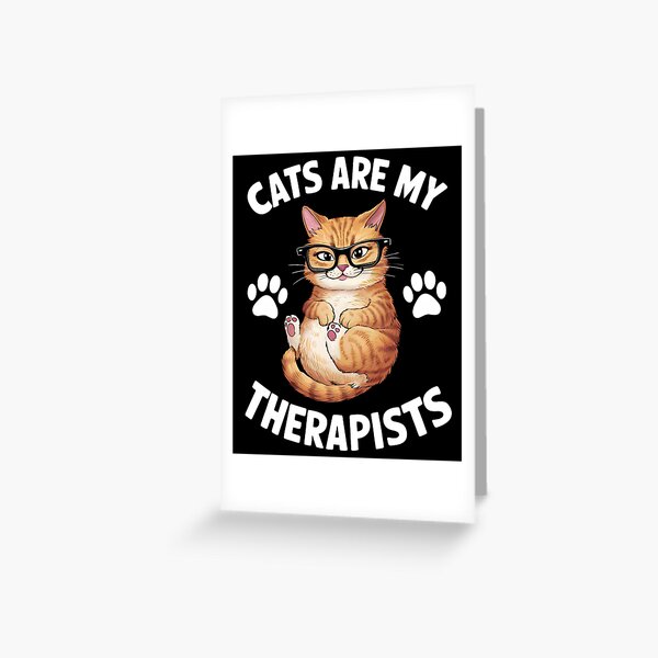 Artikel-Vorschau von Katzen sind meine Therapeuten, designt und verkauft von VerdePlantTees.