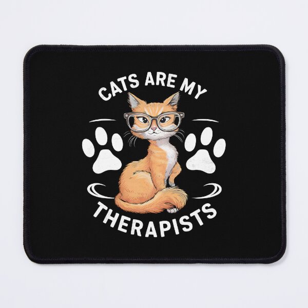 Item preview, Cats Are My Therapists designed and sold by VerdePlantTees.