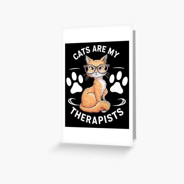 Artikel-Vorschau von Katzen sind meine Therapeuten, designt und verkauft von VerdePlantTees.