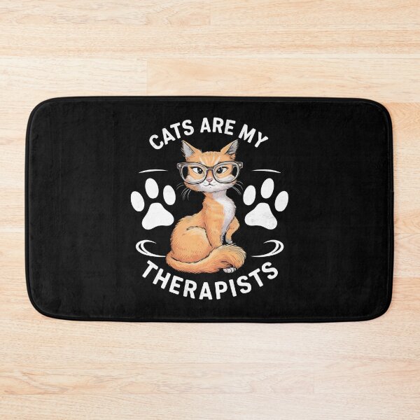 Item preview, Cats Are My Therapists designed and sold by VerdePlantTees.