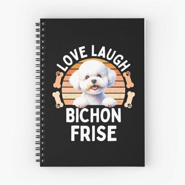 Item preview, Love Laugh Bichon Frise designed and sold by TheAnimalZ00.
