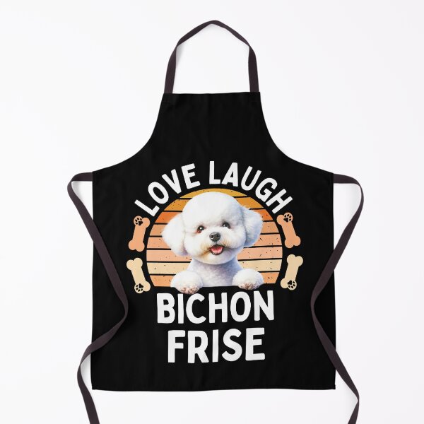 Item preview, Love Laugh Bichon Frise designed and sold by TheAnimalZ00.