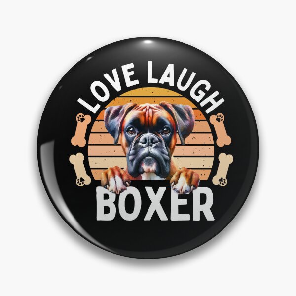 Item preview, Love Laugh Boxer designed and sold by TheAnimalZ00.