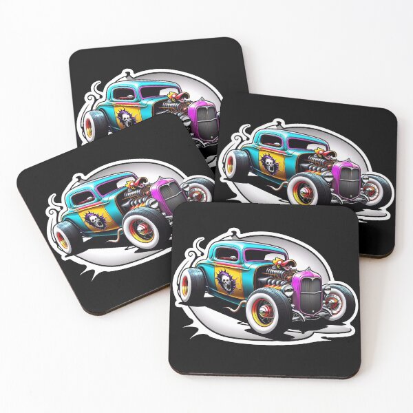 Item preview, Vintage Classic Hot Rod - Rat Rod Race Car designed and sold by TheArtOfPat.