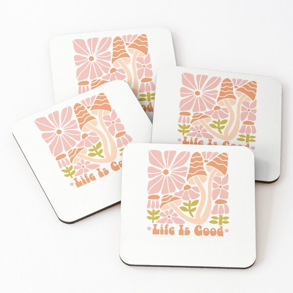 Item preview, Retro Pattern Geometric 80s Trendy Flower Mushroom T-shirt Sticker designed and sold by ThinkNature!.
