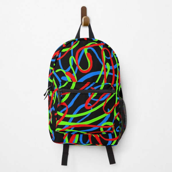 Item preview, Rubber Bands - Colorful Graphic Abstract Design designed and sold by signshirtz.