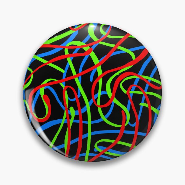 Item preview, Rubber Bands - Colorful Graphic Abstract Design designed and sold by signshirtz.