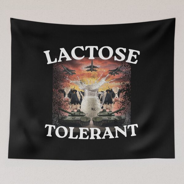 Item preview, Funny Lactose Tolerant designed and sold by VerdePlantTees.