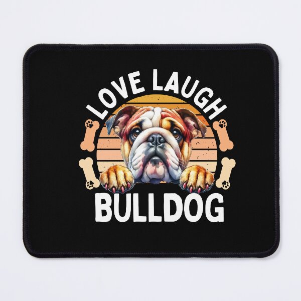 Item preview, Love Laugh Bulldog designed and sold by TheAnimalZ00.