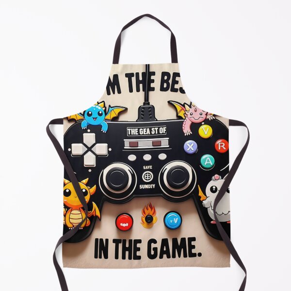 Item preview, I'm the Best in the Game - Cute Gamer Controller Art designed and sold by aminz4.