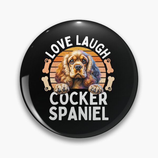 Item preview, Love Laugh Cocker Spaniel designed and sold by TheAnimalZ00.