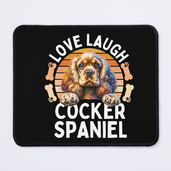 Item preview, Love Laugh Cocker Spaniel designed and sold by TheAnimalZ00.