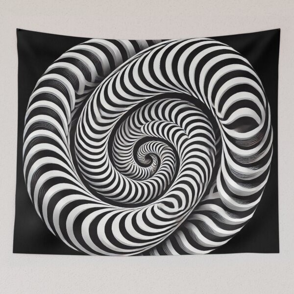 Item preview, Hypnotic Twisted Tunnels designed and sold by ArtemisDesignAI.