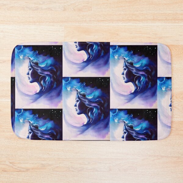 Item preview,   A blend of portraiture and cosmic imagery designed and sold by KilianSzmid.