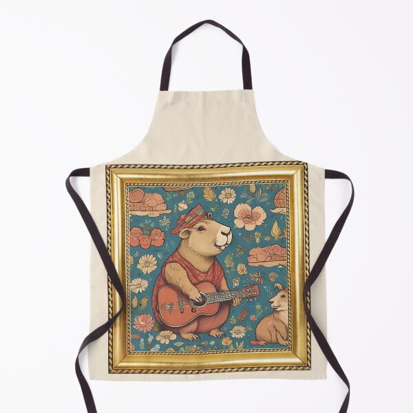Item preview, Sweet Capy, Capybara, Flower Cappy, Music designed and sold by GOLDENGARDENART.