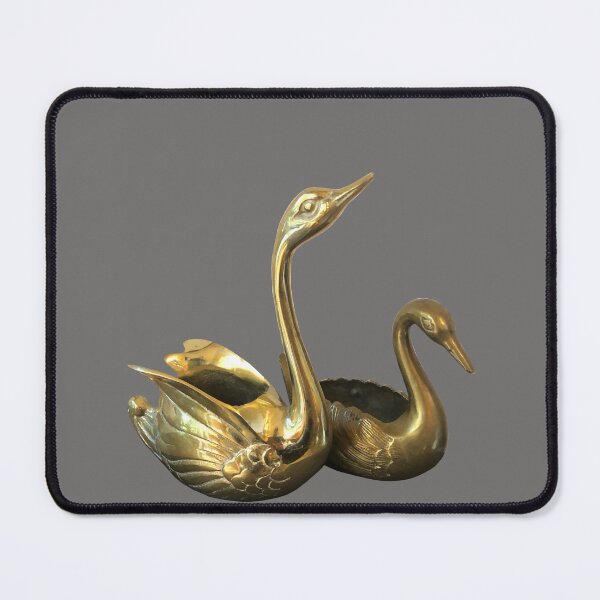 Item preview, Gold vintage Swans designed and sold by suekieper.