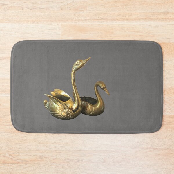 Item preview, Gold vintage Swans designed and sold by suekieper.