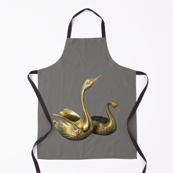 Item preview, Gold vintage Swans designed and sold by suekieper.