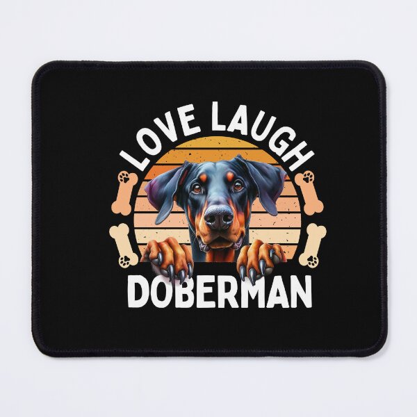 Item preview, Love Laugh Doberman designed and sold by TheAnimalZ00.