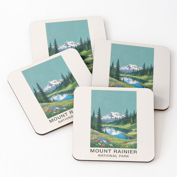 Artikelvorschau, Mount Rainier Nationalpark Jahrgang entworfen und verkauft von TeeARTHY.
