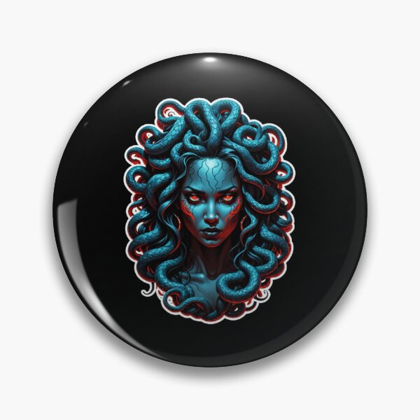 Item preview, Evil looking medusa designed and sold by Epic TV USA.