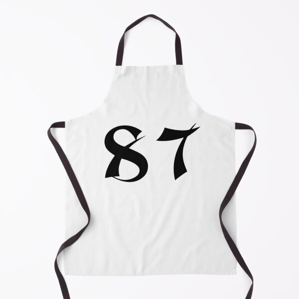 Item preview, 87, eighty-seven, black, shangai designed and sold by Numbers-Art.