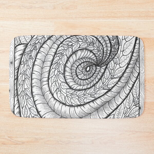 Item preview, Leafy, Feathery, Whirly Stuff (No Color) designed and sold by jonnygreatbrow.
