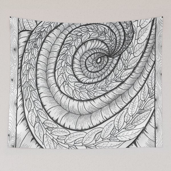Item preview, Leafy, Feathery, Whirly Stuff (No Color) designed and sold by jonnygreatbrow.