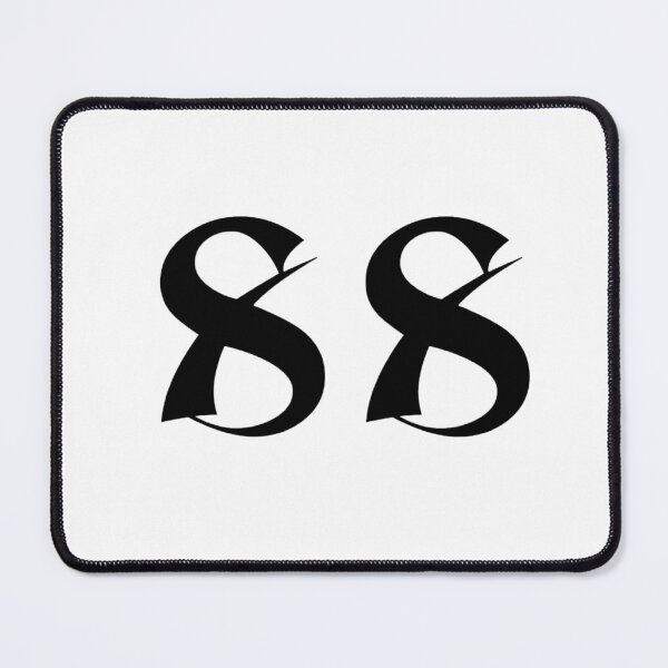 Item preview, 88, eighty-eight, black, shangai designed and sold by Numbers-Art.