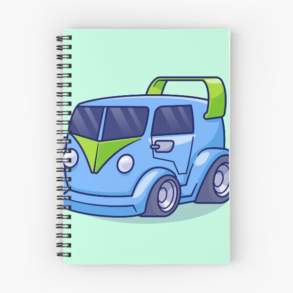Item preview, "Cartoon Car Van Vehicle: Vector Icon Illustration" designed and sold by hjian8219.