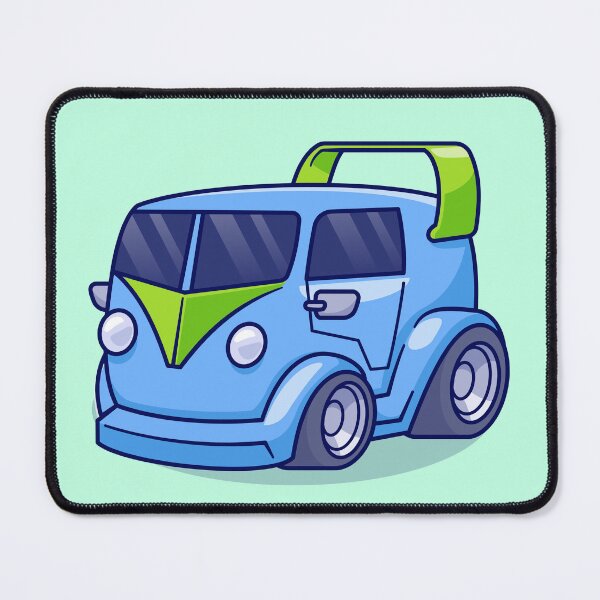 Item preview, "Cartoon Car Van Vehicle: Vector Icon Illustration" designed and sold by hjian8219.