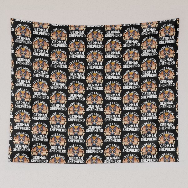 Item preview, Love Laugh German Shepherd designed and sold by TheAnimalZ00.