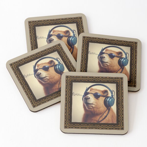 Item preview, Sweet Capy, Capybara, Song Cappy, Music designed and sold by GOLDENGARDENART.